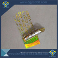 Hot sale hologram warranty void tamper evident sticker packaging seals label